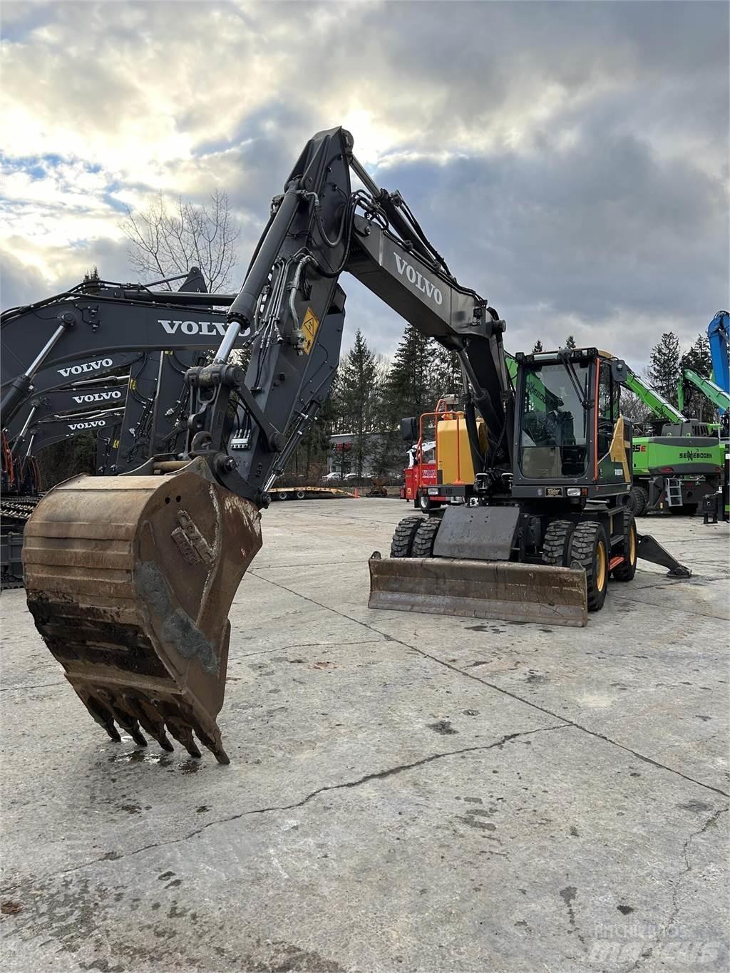 Volvo EWR170E Wielgraafmachines