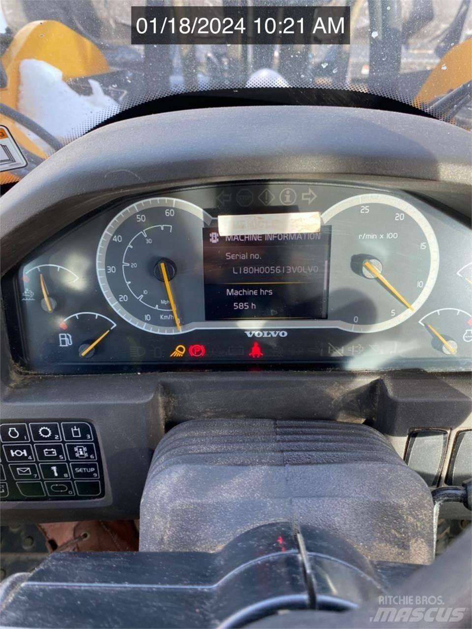 Volvo L180H Wielladers