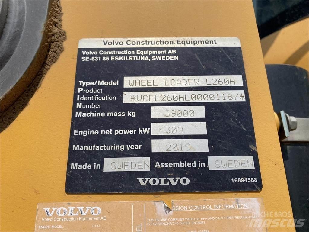 Volvo L260H Wielladers