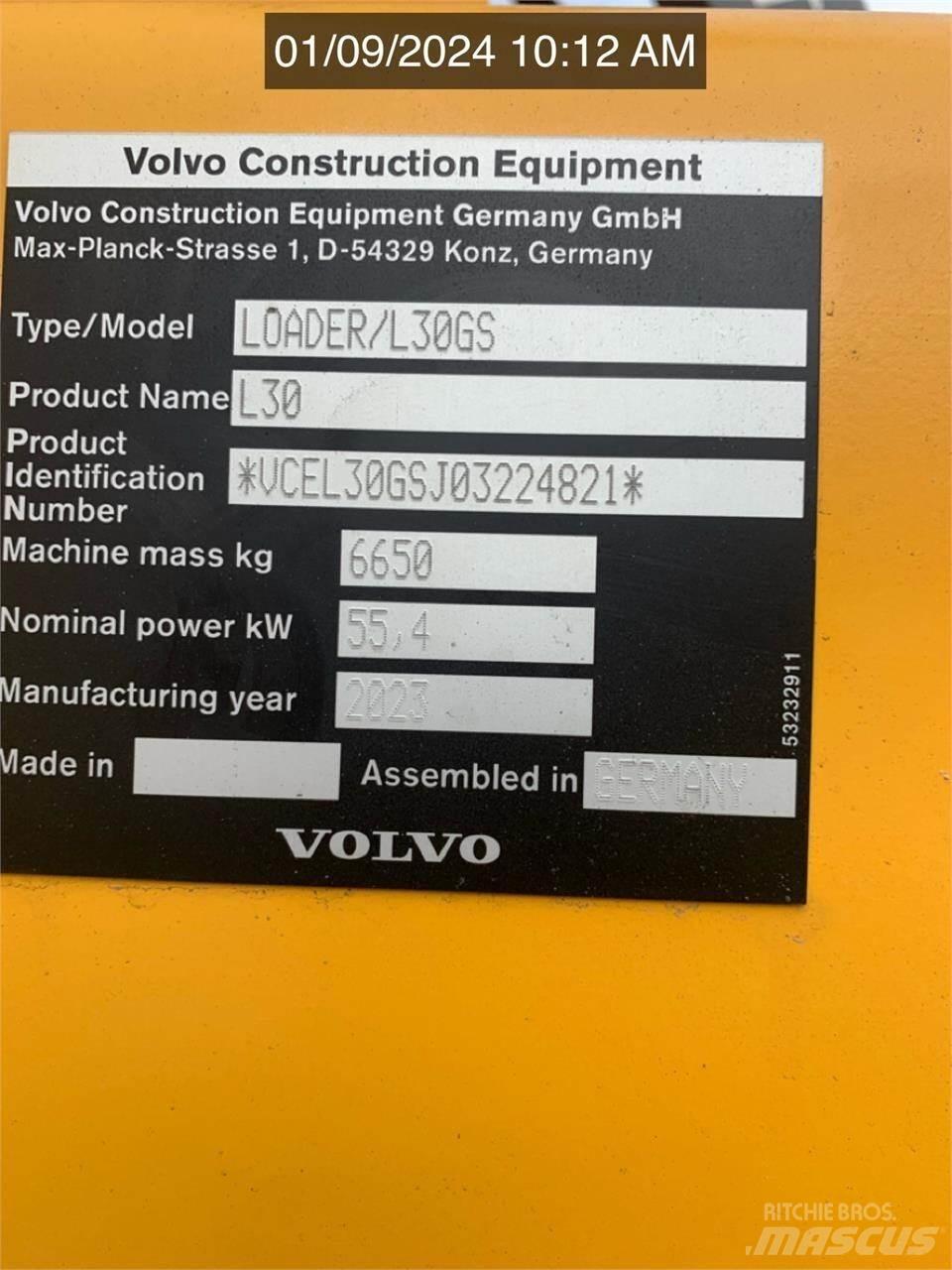 Volvo L30GS Wielladers