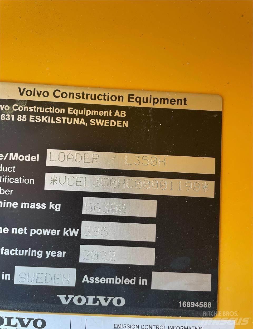 Volvo L350H Wielladers