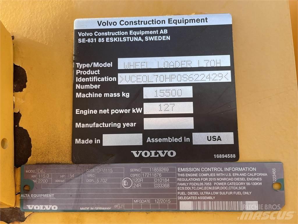 Volvo L70H Wielladers