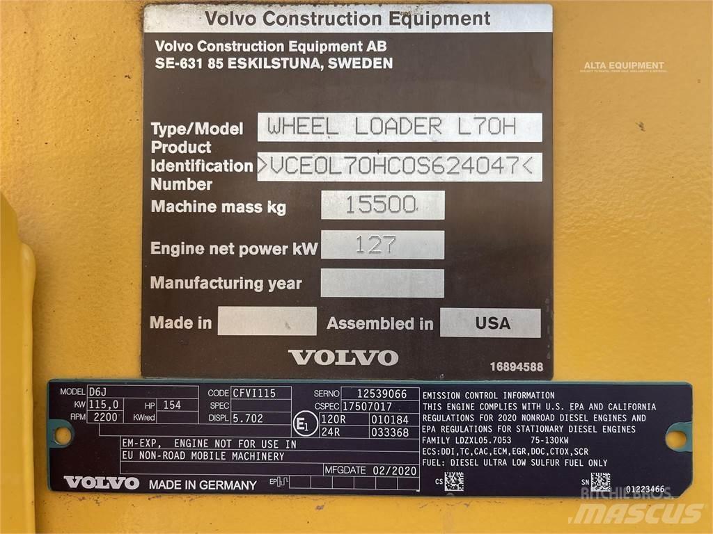 Volvo L70H Wielladers