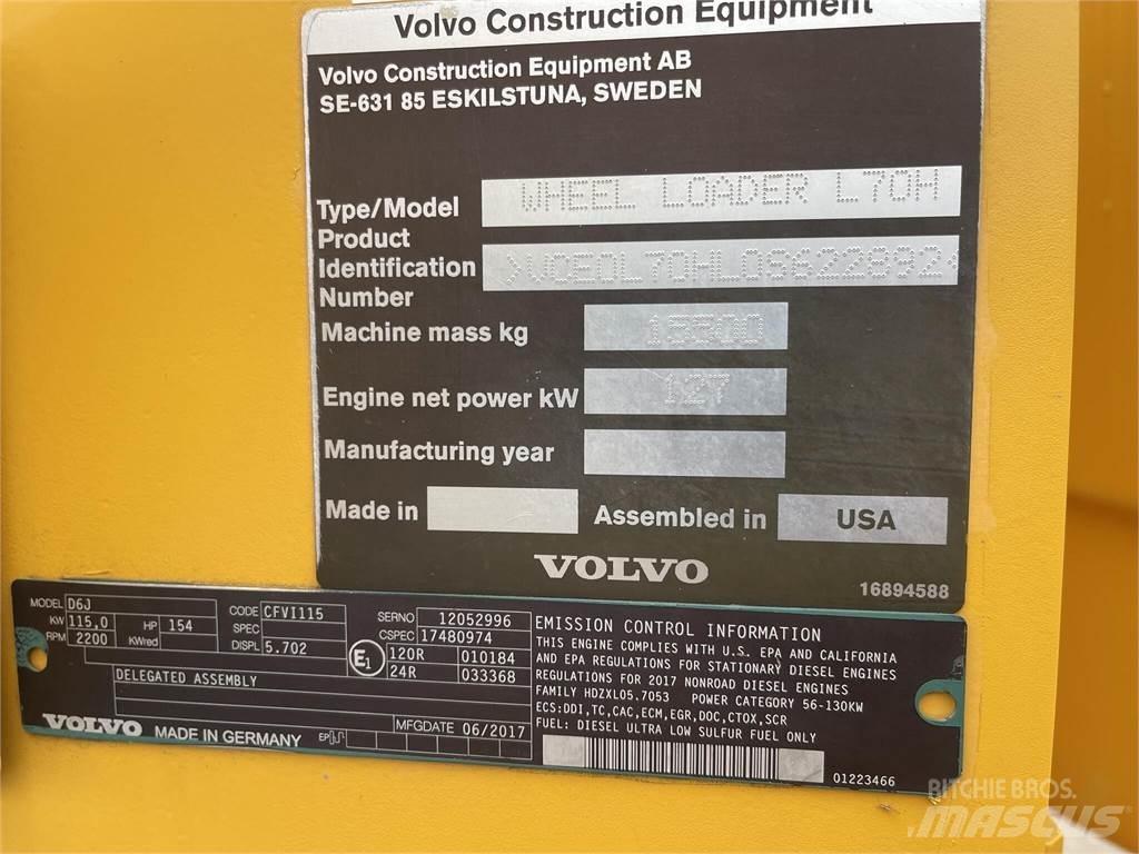 Volvo L70H Wielladers