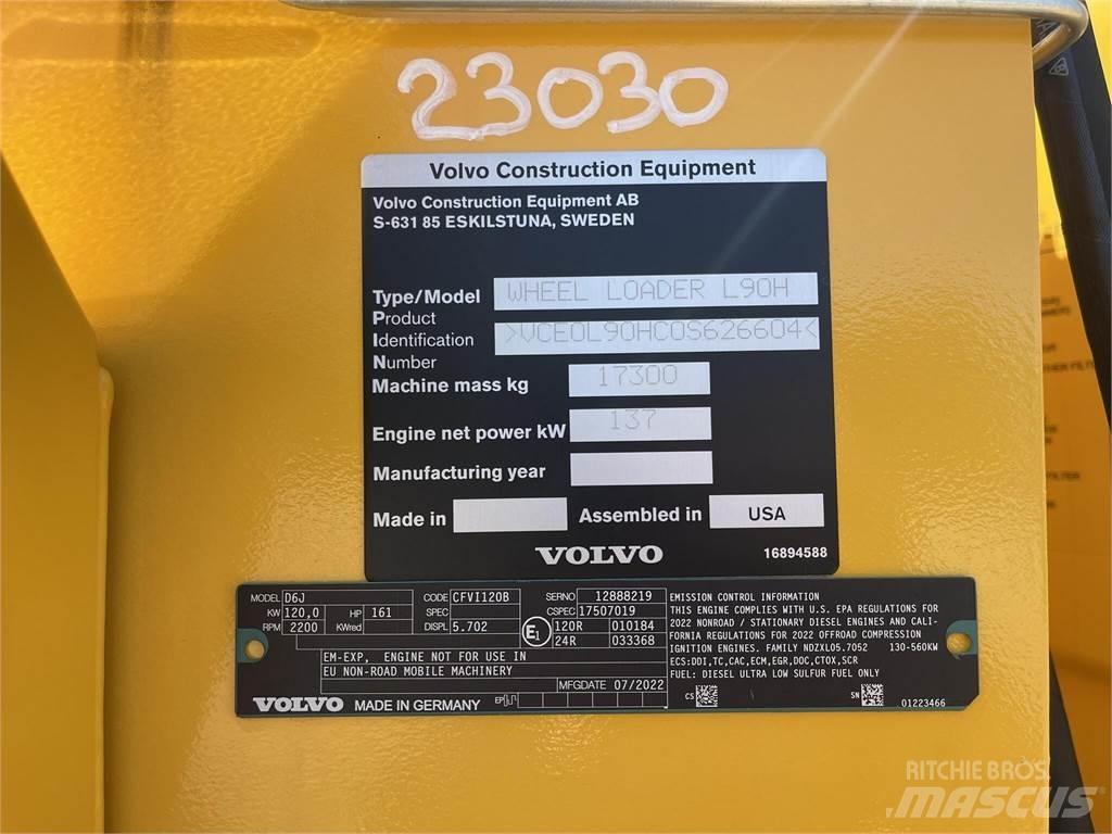 Volvo L90H Wielladers