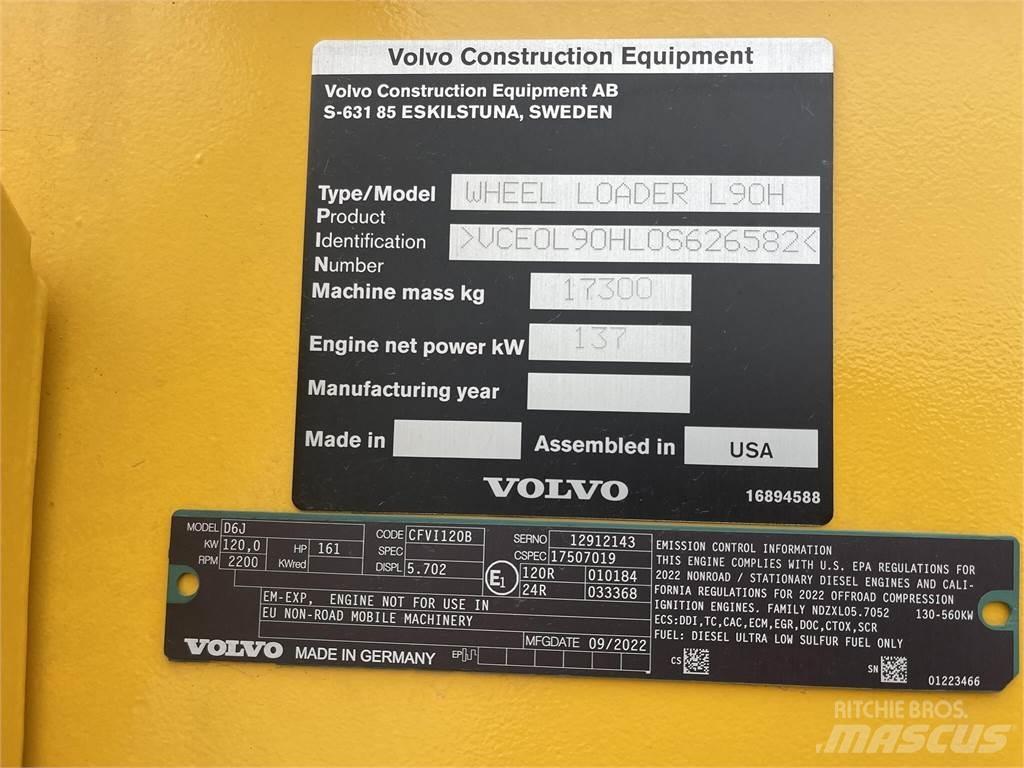 Volvo L90H Wielladers