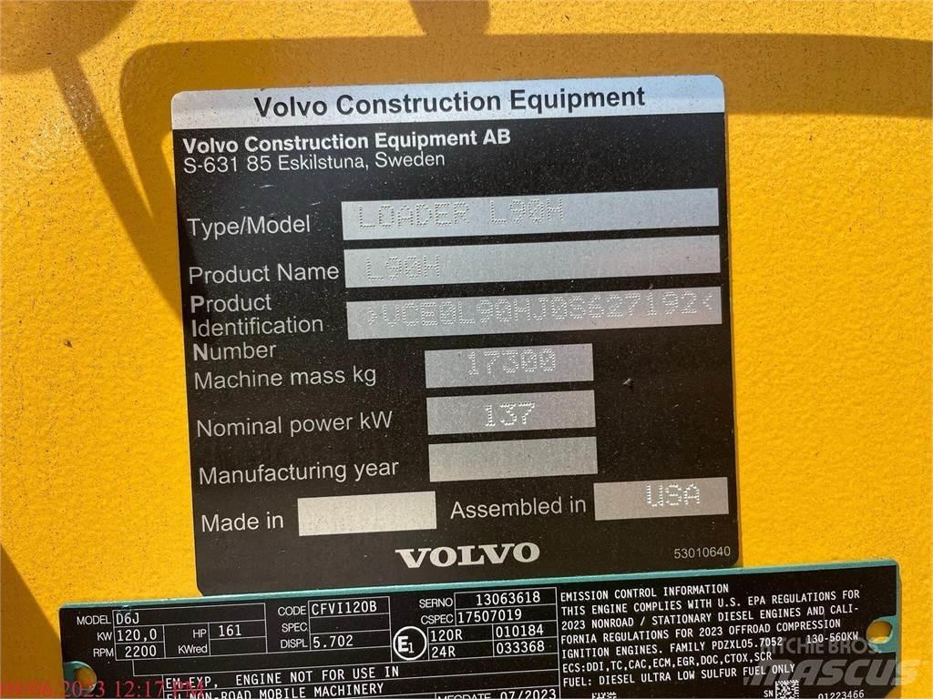 Volvo L90H Wielladers