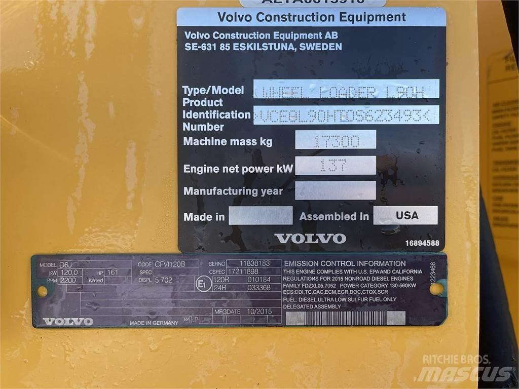 Volvo L90H Wielladers