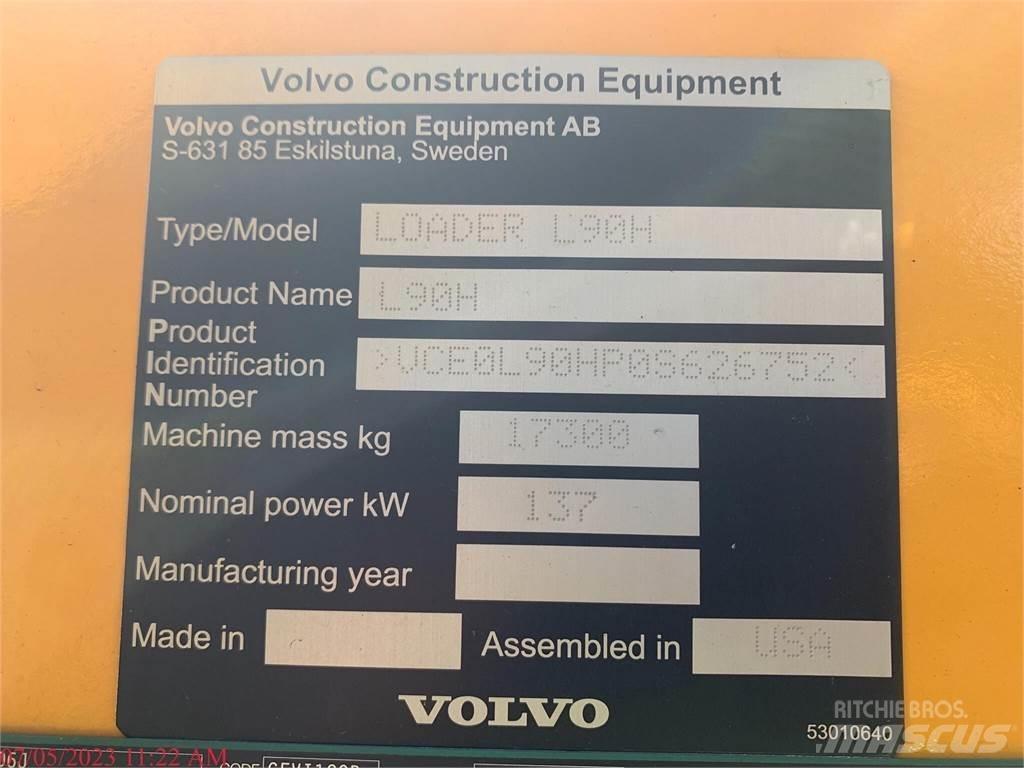 Volvo L90H Wielladers