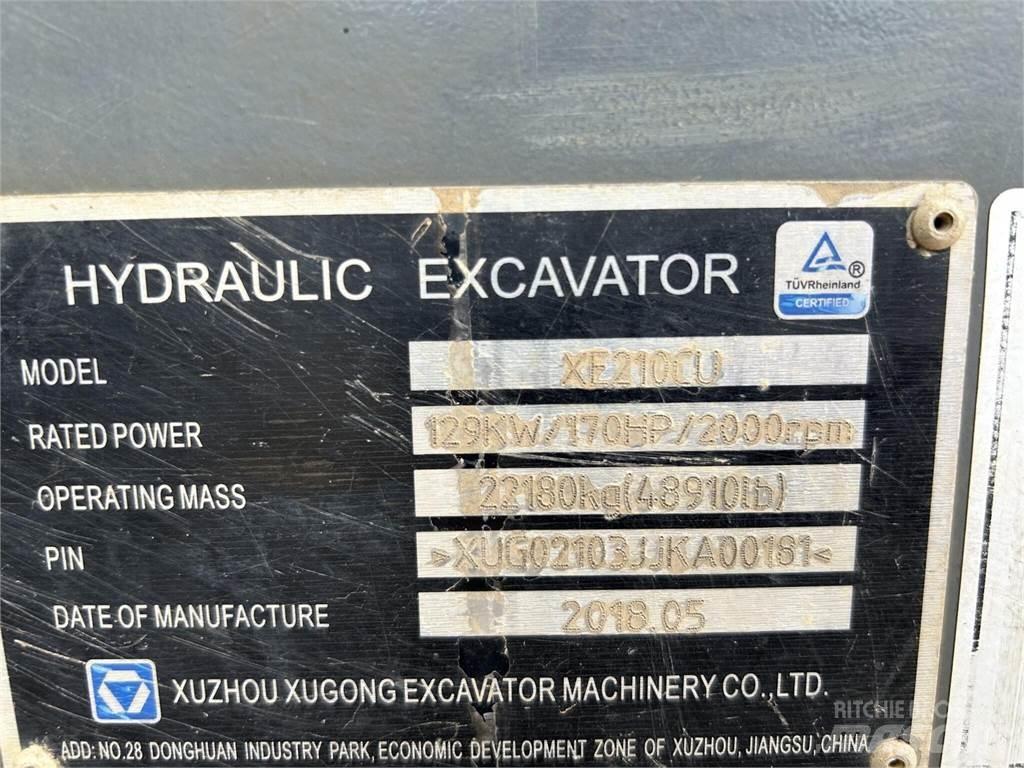 XCMG XE210CU Rupsgraafmachines