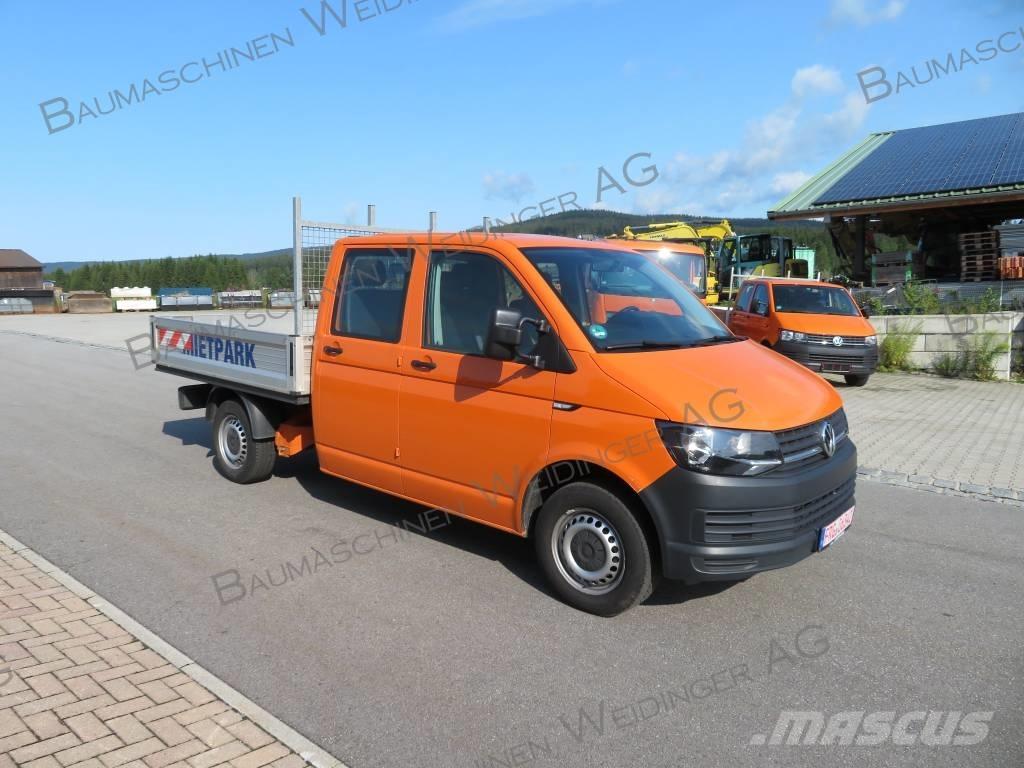 Volkswagen T6 Bestelwagens met open laadbak
