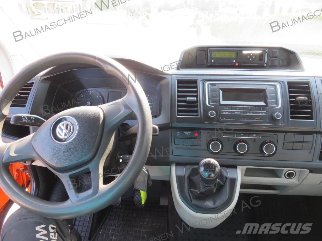 Volkswagen T6 Bestelwagens met open laadbak