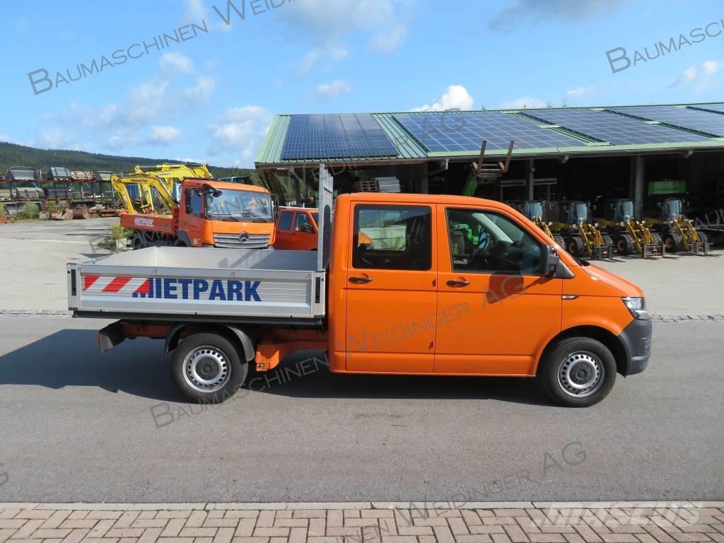 Volkswagen T6 Bestelwagens met open laadbak