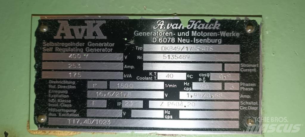AVK DKB19/175-4TS Overige generatoren