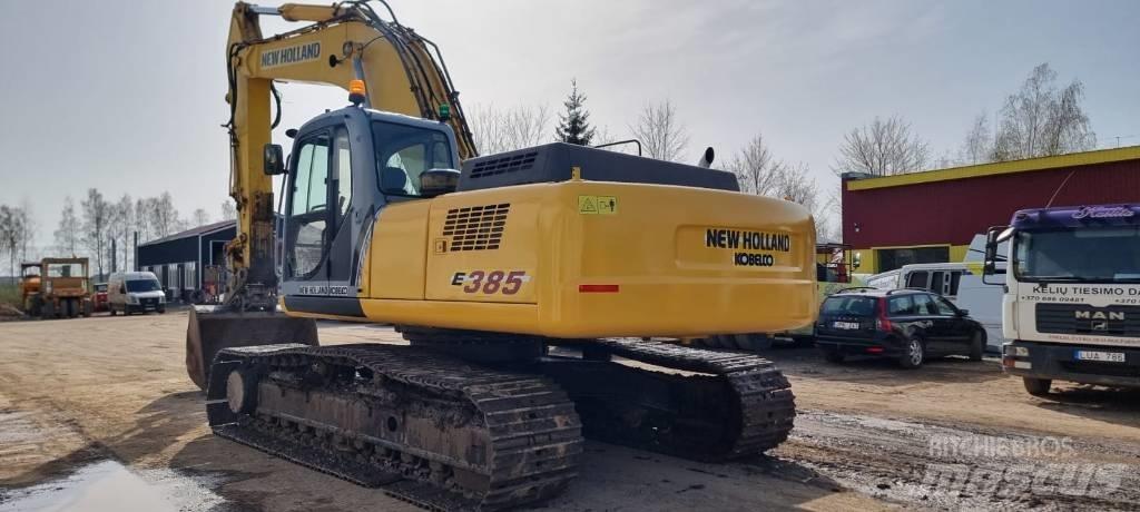New Holland E 385 Rupsgraafmachines
