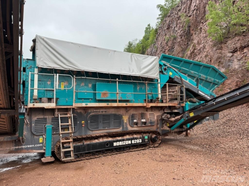 PowerScreen H 6203 Mobiele zeefinstallaties