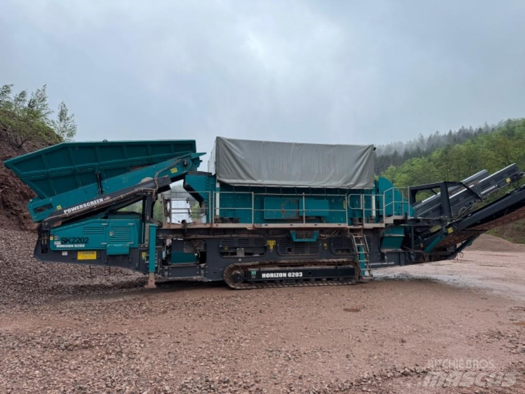 PowerScreen H 6203 Mobiele zeefinstallaties