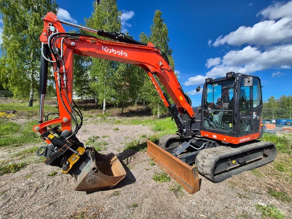 Kubota KX 080-4 Midigraafmachines 7t - 12t