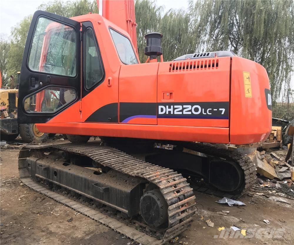 Doosan dh220lc-7 Rupsgraafmachines
