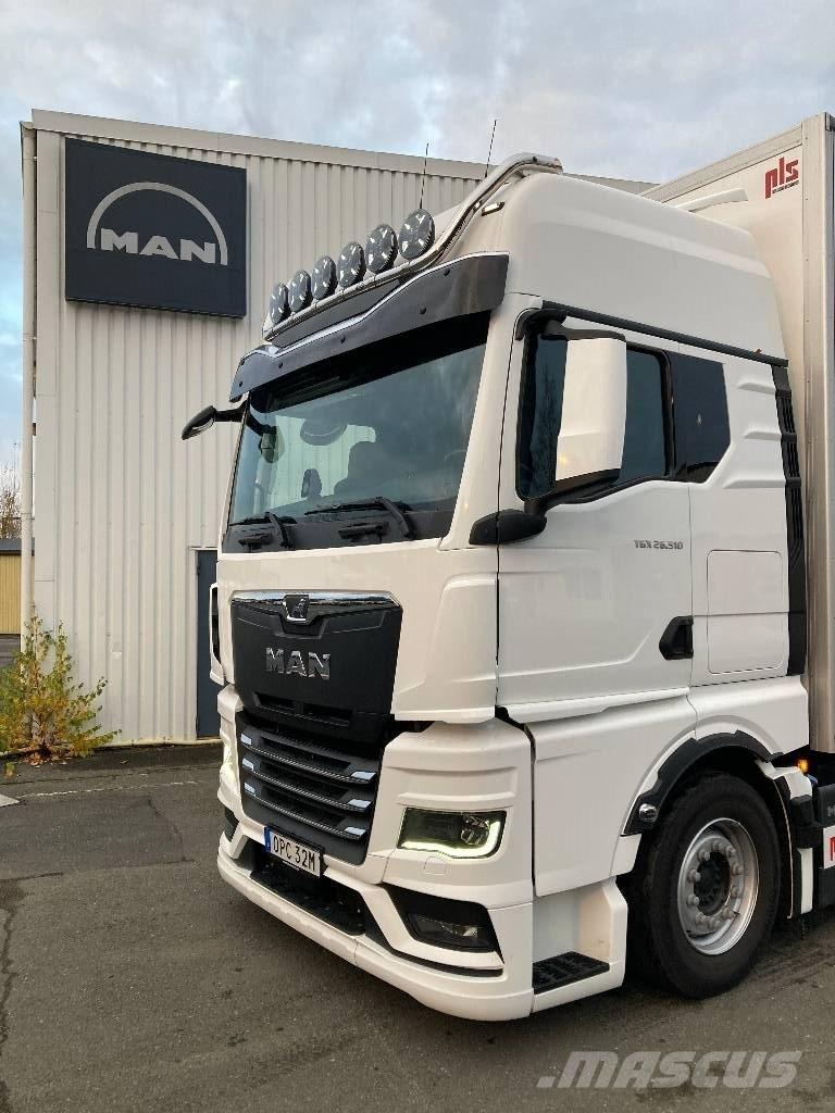 MAN TGX 26.510 Bakwagens met gesloten opbouw
