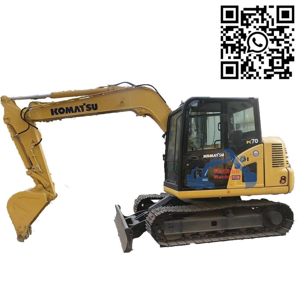 Komatsu PC70-8 Rupsgraafmachines