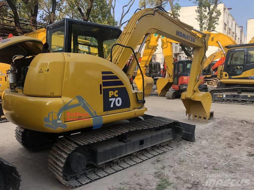 Komatsu PC70-8 Rupsgraafmachines