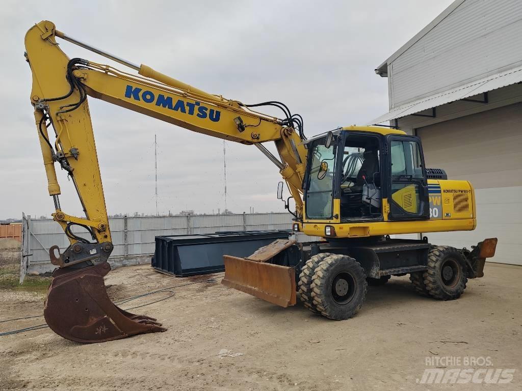 Komatsu PW 180-7EO Wielgraafmachines