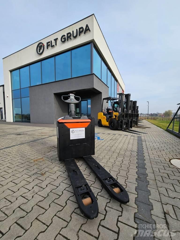 BT LPE200 Meerij pallettruck met platform