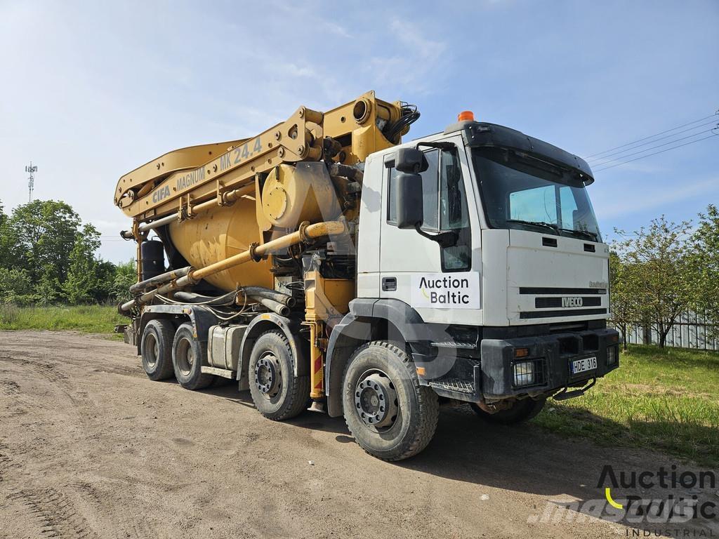 Iveco Magirus Betonpomptrucks