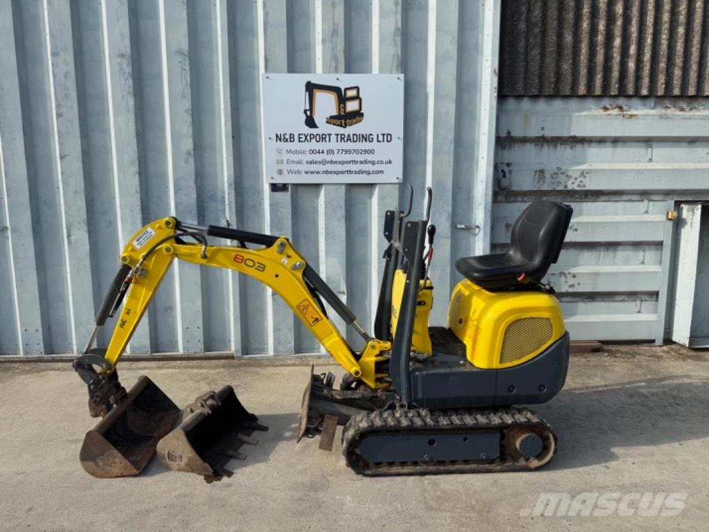 Wacker Neuson 803 Minigraafmachines < 7t