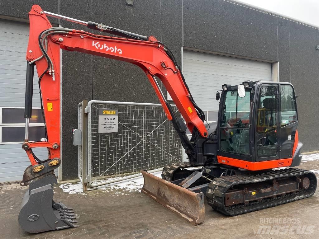 Kubota KX080-4a Midigraafmachines 7t - 12t