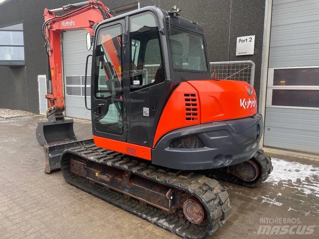Kubota KX080-4a Midigraafmachines 7t - 12t