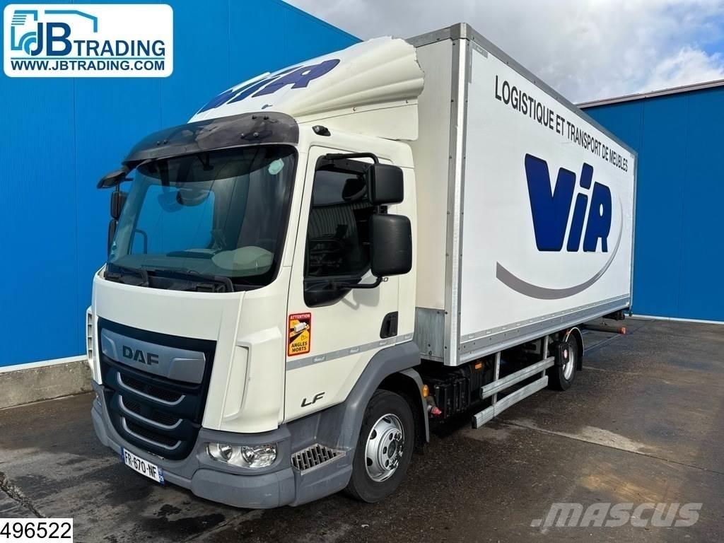 DAF LF 180 EURO 6D Bakwagens met gesloten opbouw
