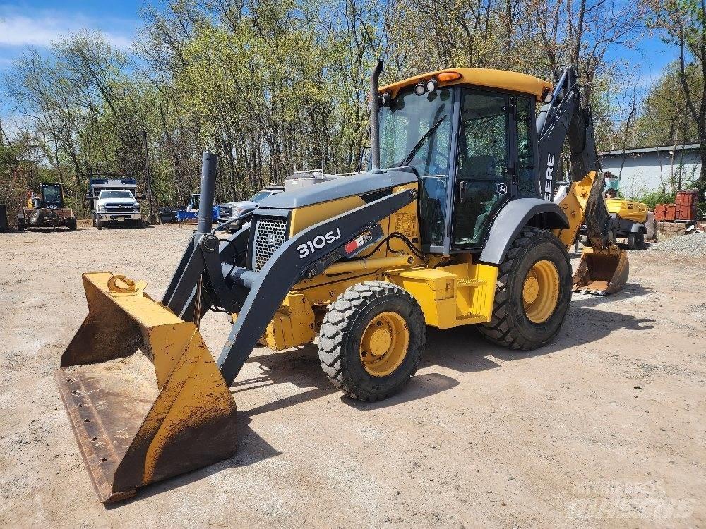 John Deere 310SJ Graaf-laadcombinaties