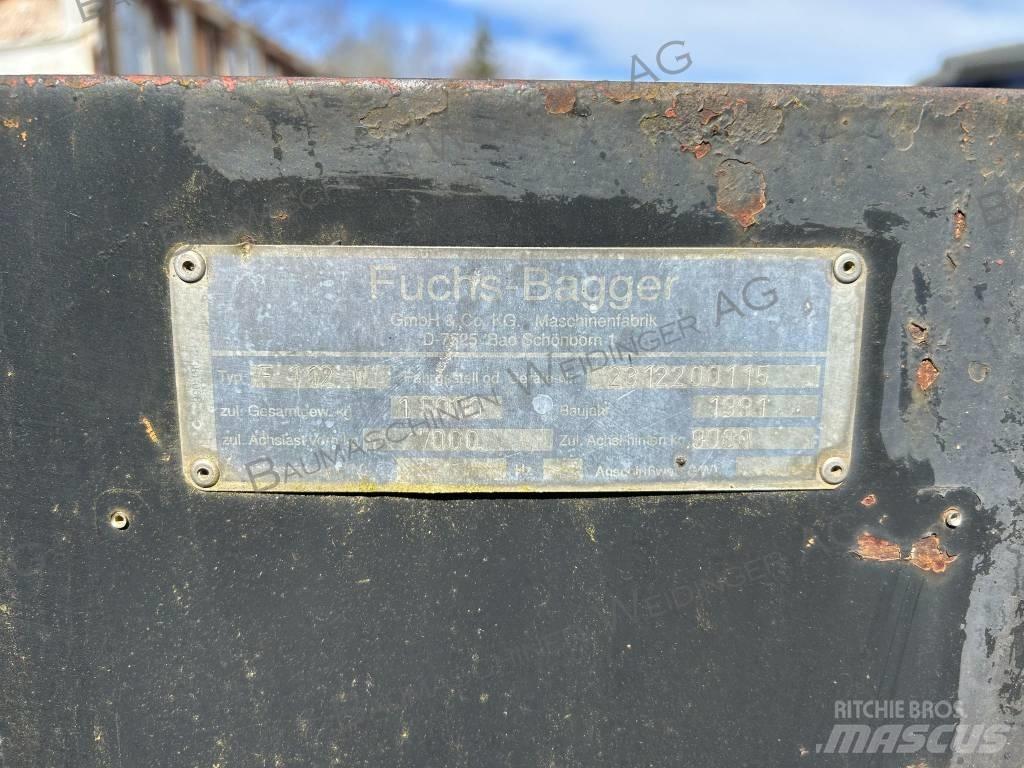 Fuchs F 112M Dragline Graafmachines