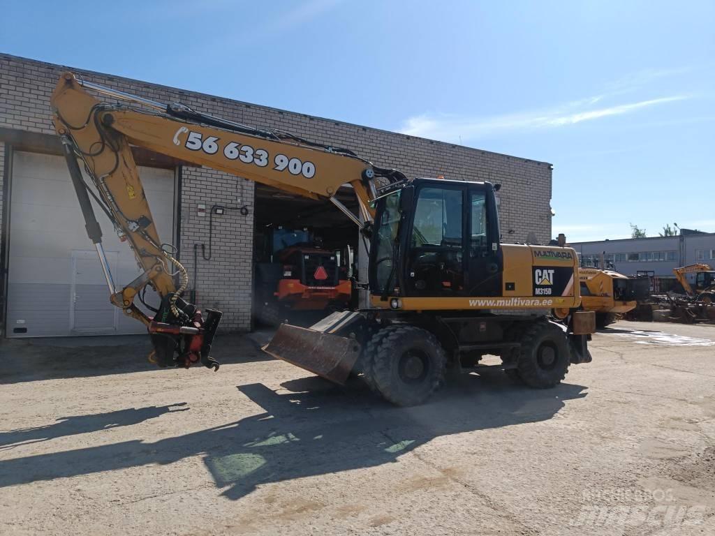 CAT M 315 D Wielgraafmachines