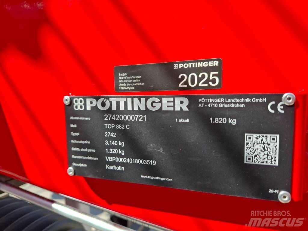 Pöttinger TOP 882C Zwadharken