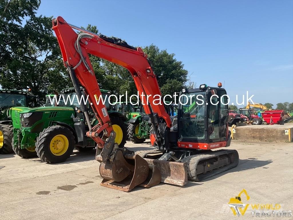 Kubota KX 080-4 Midigraafmachines 7t - 12t