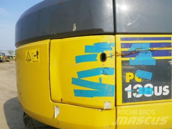 Komatsu PC138US-2E0 Rupsgraafmachines
