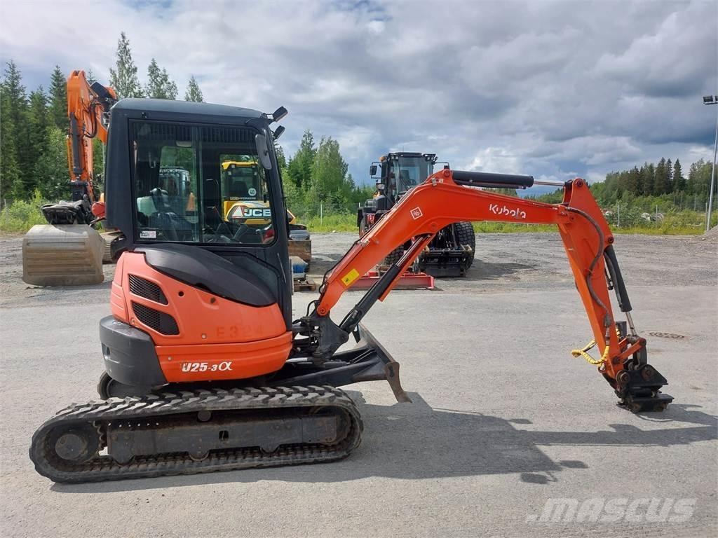 Kubota U25-3 Minigraafmachines < 7t