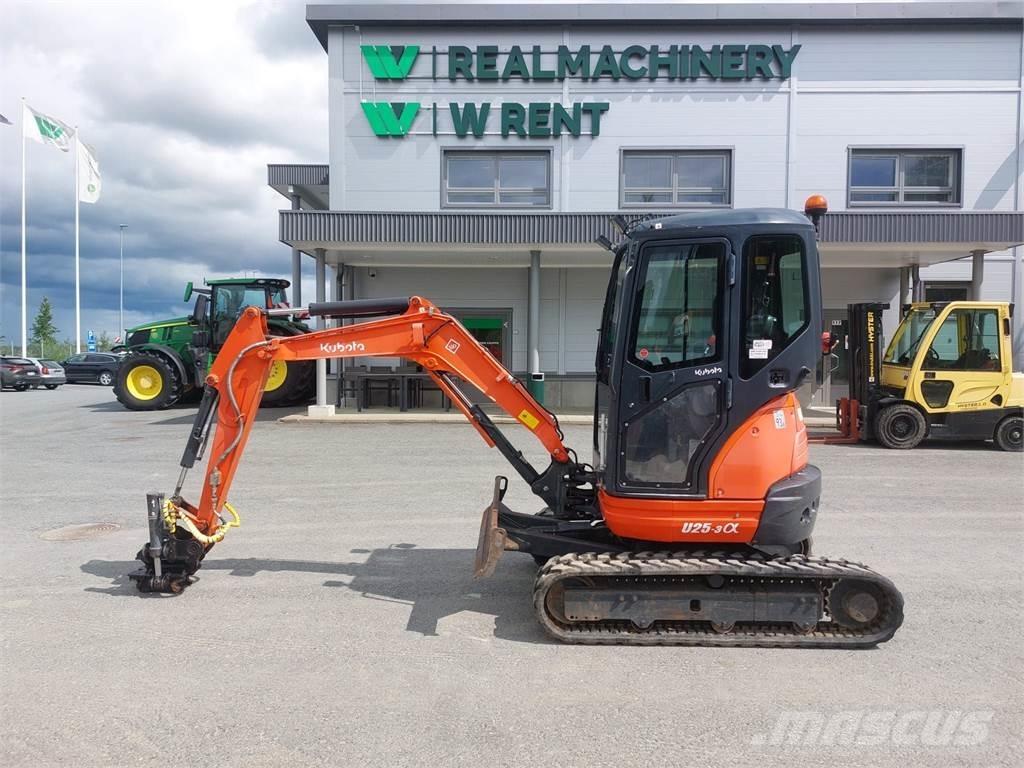 Kubota U25-3 Minigraafmachines < 7t