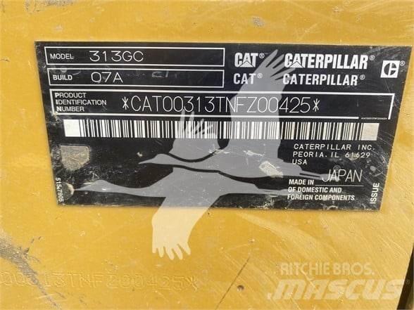 CAT 313GC Rupsgraafmachines