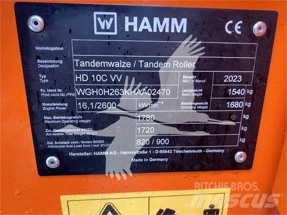 Hamm HD10CVV Trilrolwalsen