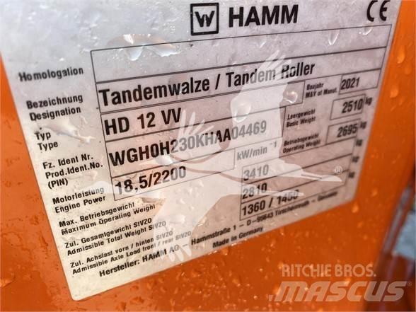 Hamm HD12VV Trilrolwalsen