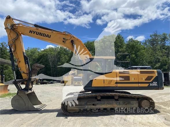 Hyundai HX330L Rupsgraafmachines