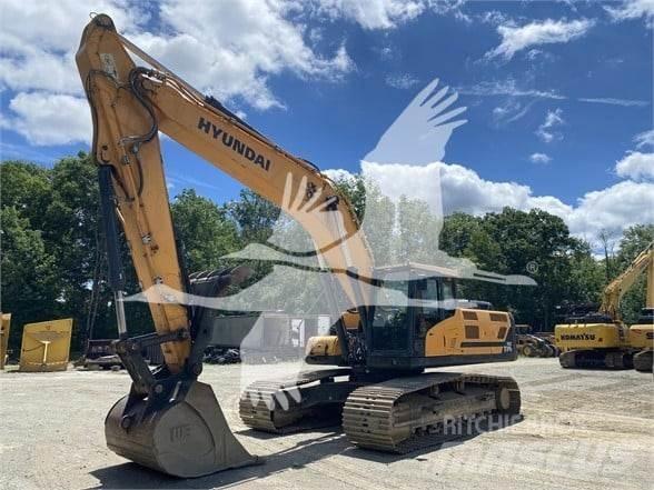 Hyundai HX330L Rupsgraafmachines