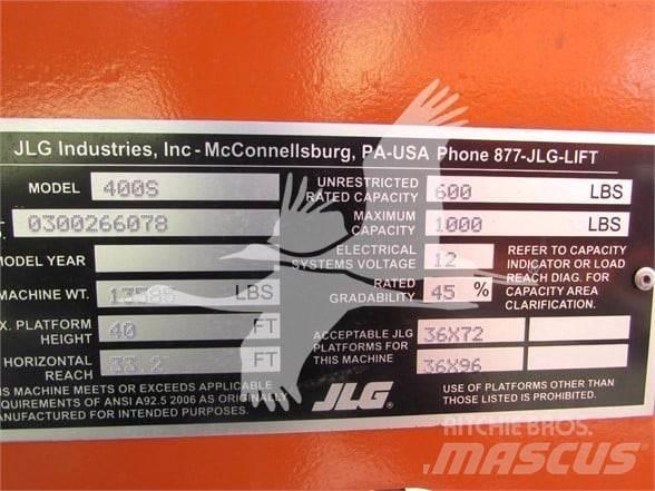 JLG 400S Telescoophoogwerkers