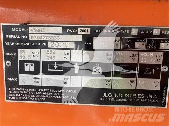 JLG 450AJ Knikarmhoogwerkers