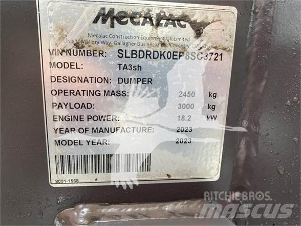 Mecalac TA3SH Mini Dumpers
