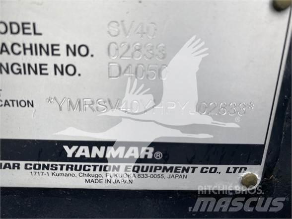 Yanmar SV40 Minigraafmachines < 7t